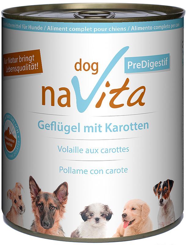 Geflügel mit Karotten PreDigestif 800g