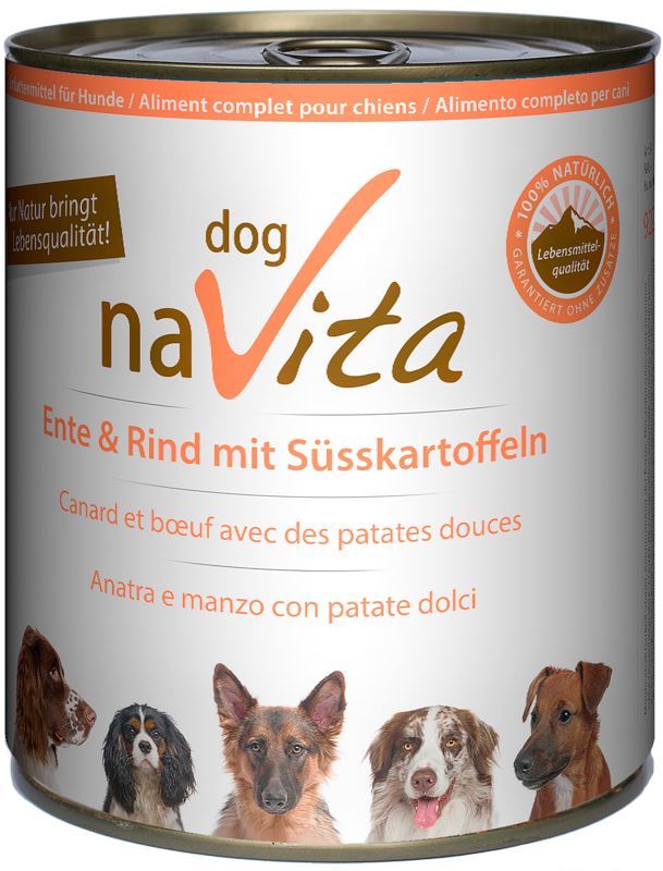 Ente & Rind mit Süsskartoffeln 800g